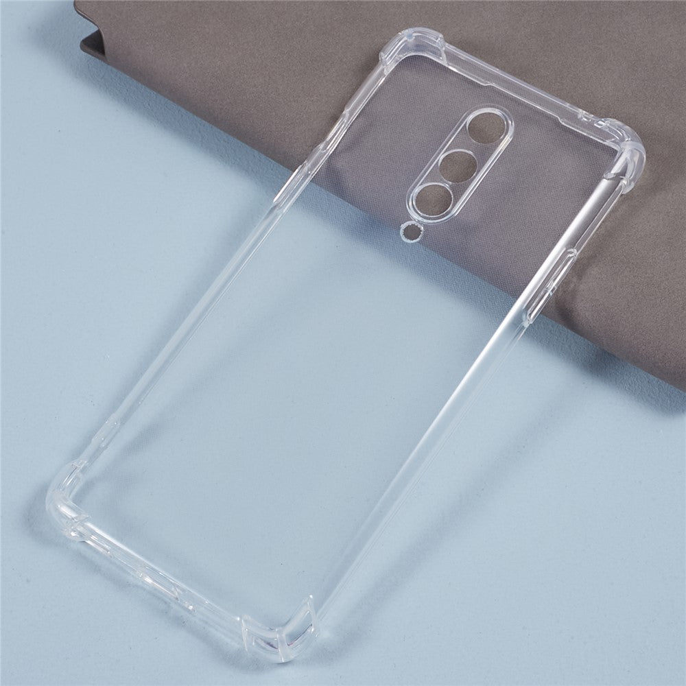 Stötdämpande genomskinligt mobilfodral i TPU för OnePlus 8