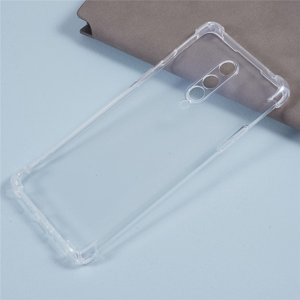 Stötdämpande genomskinligt mobilfodral i TPU för OnePlus 8