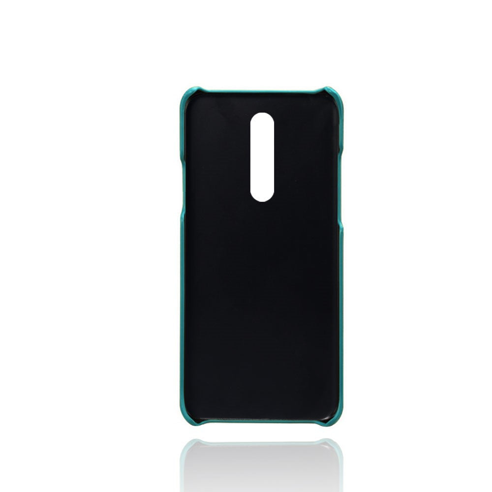 PU-läderbelagt PC-skal med dubbla kortplatser för OnePlus 8