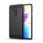 MOFI Kolfiber Borstad TPU Skyddsfodral för OnePlus 8 Pro