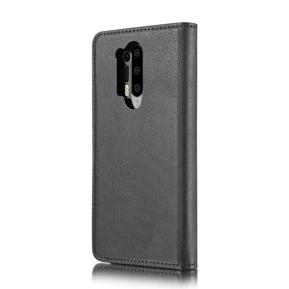 DG.MING mobilskal Avtagbart 2-i-1 Delat Läder Plånboksskal + PC Bakstycke för OnePlus 8 Pro