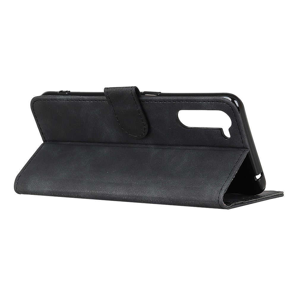 KHAZNEH Retro Flip Läder Plånboksfodral till OnePlus Nord