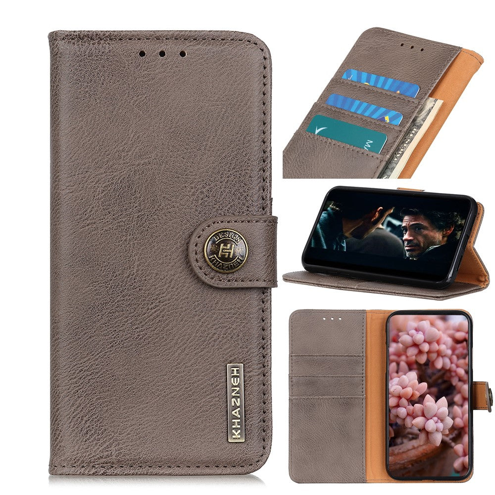 KHAZNEH Pungstativ Flip Læder Telefoncover til OnePlus Nord