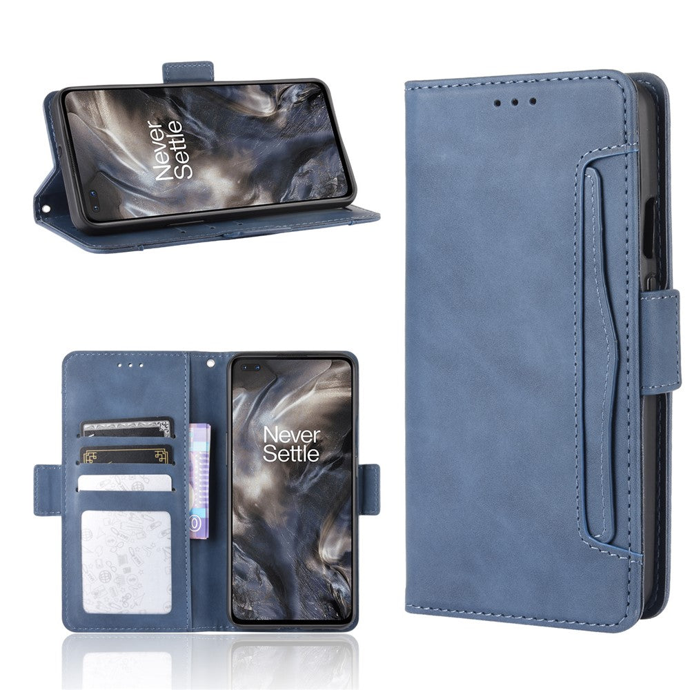 Multiple Card Slots Wallet Stand Leather Cover for OnePlus Nord