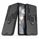 PC + TPU Cover med Fingerringholder Kickstand til OnePlus Nord