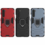 PC + TPU Cover med Fingerringholder Kickstand til OnePlus Nord