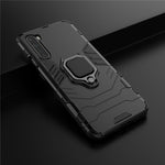 PC + TPU Cover med Fingerringholder Kickstand til OnePlus Nord