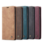 CASEME 013 Series Auto-absorbed Leather Wallet Protection Case for OnePlus Nord