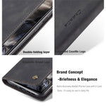 CASEME 013 Series Auto-absorbed Leather Wallet Protection Case for OnePlus Nord