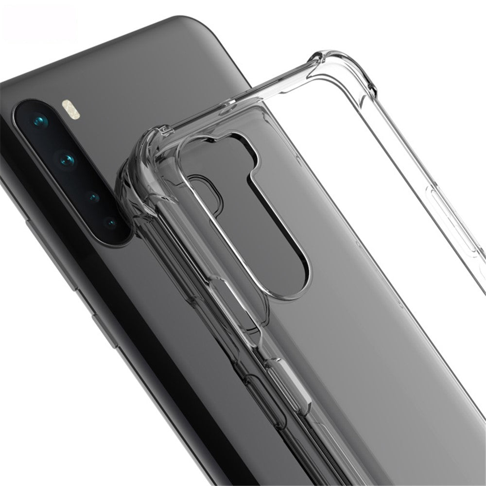 IMAK Airbag Stötsäkert TPU-Skal + Skärmskydd för OnePlus Nord