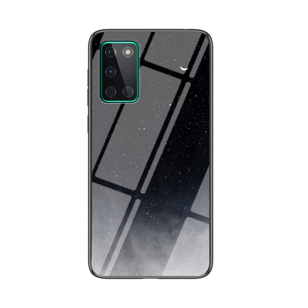 Starry Sky Härdat Glas + PC + TPU Hybrid Skal för OnePlus 8T