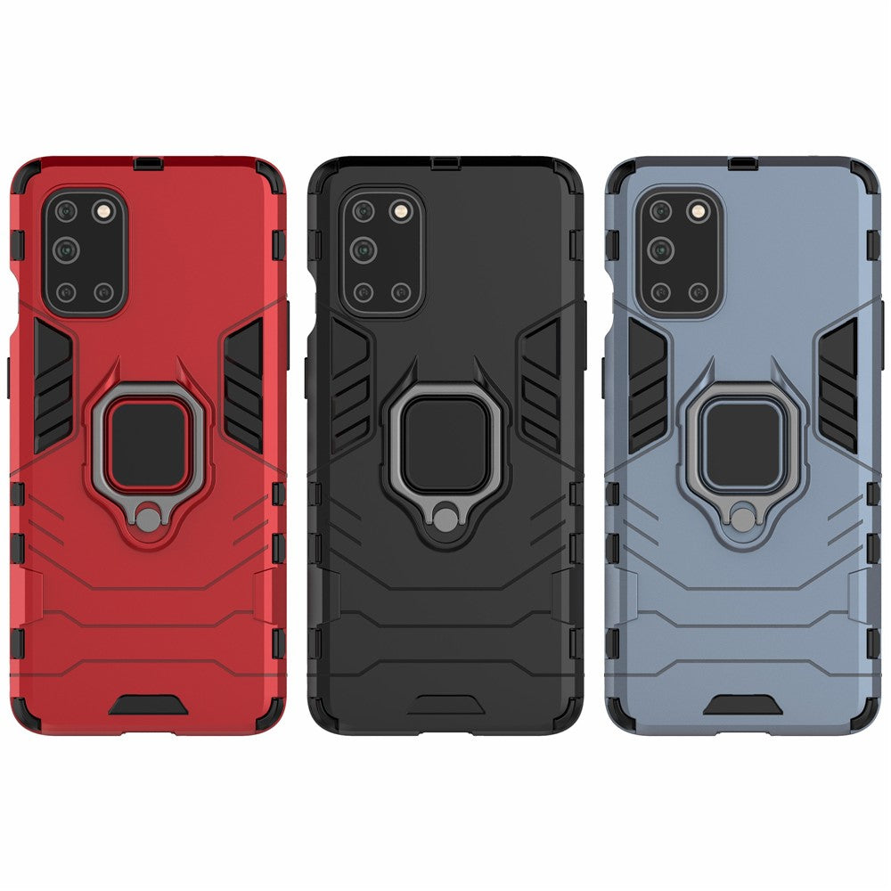 Fingerringhållare Kickstand PC + TPU Mobilskal för OnePlus 8T