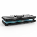 Fingerringholder Støtteben PC + TPU Mobiltelefoncover til OnePlus 8T