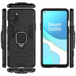 Fingerringholder Støtteben PC + TPU Mobiltelefoncover til OnePlus 8T