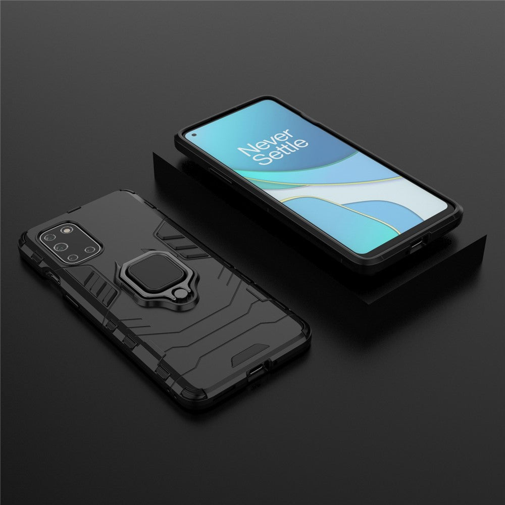 Fingerringholder Støtteben PC + TPU Mobiltelefoncover til OnePlus 8T