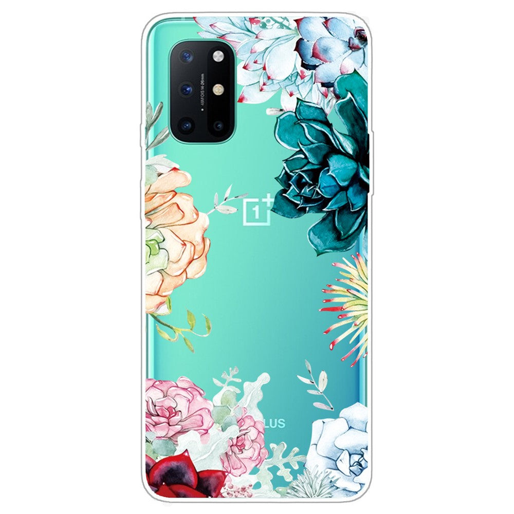 Mönstertryck IMD mjukt TPU-mobilskal för OnePlus 8T
