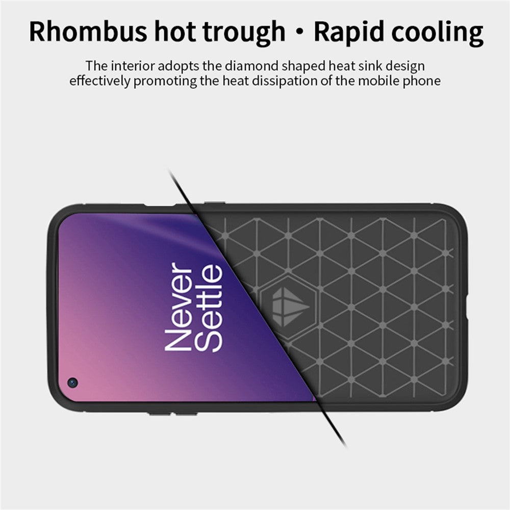 MOFI mjukt TPU-baksida i kolfiber för OnePlus 8T