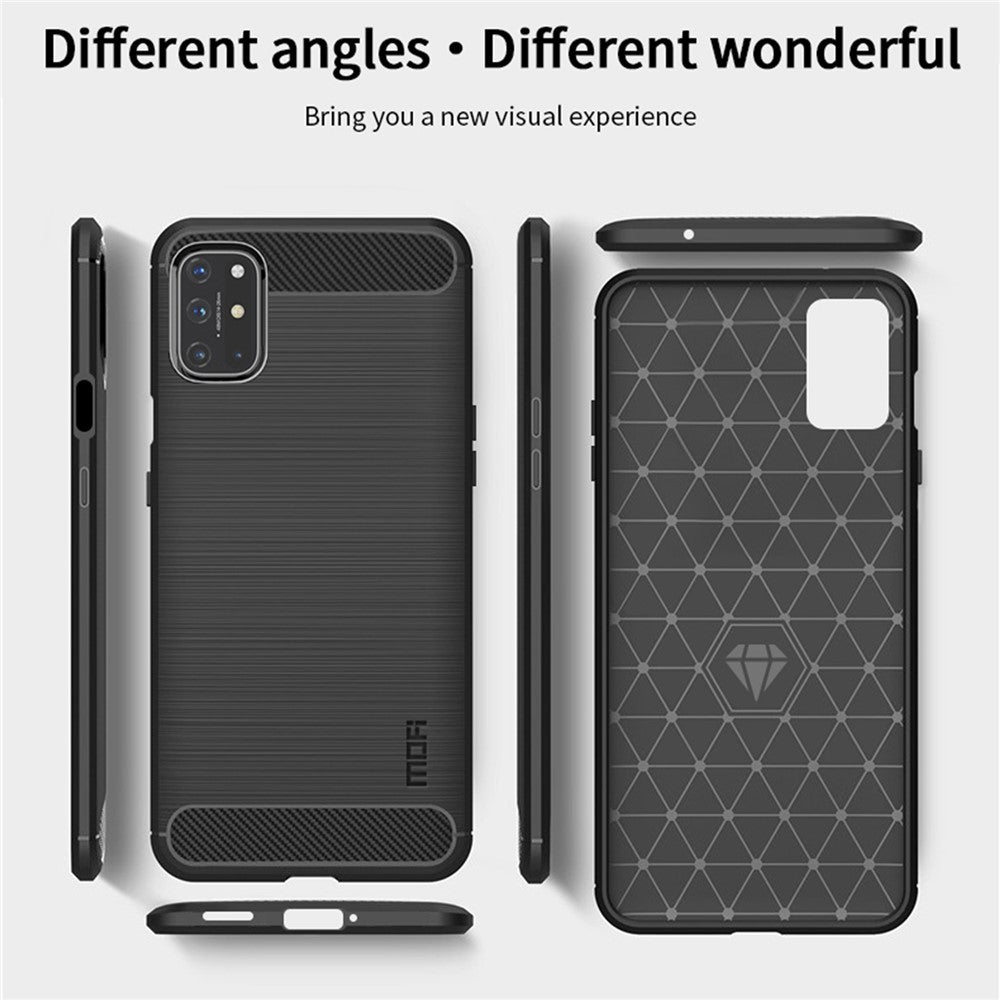 MOFI mjukt TPU-baksida i kolfiber för OnePlus 8T