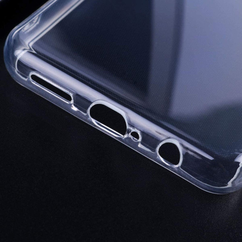 Mobilskal till OnePlus Nord N100 TPU-baksida + skärmskydd i härdat glas