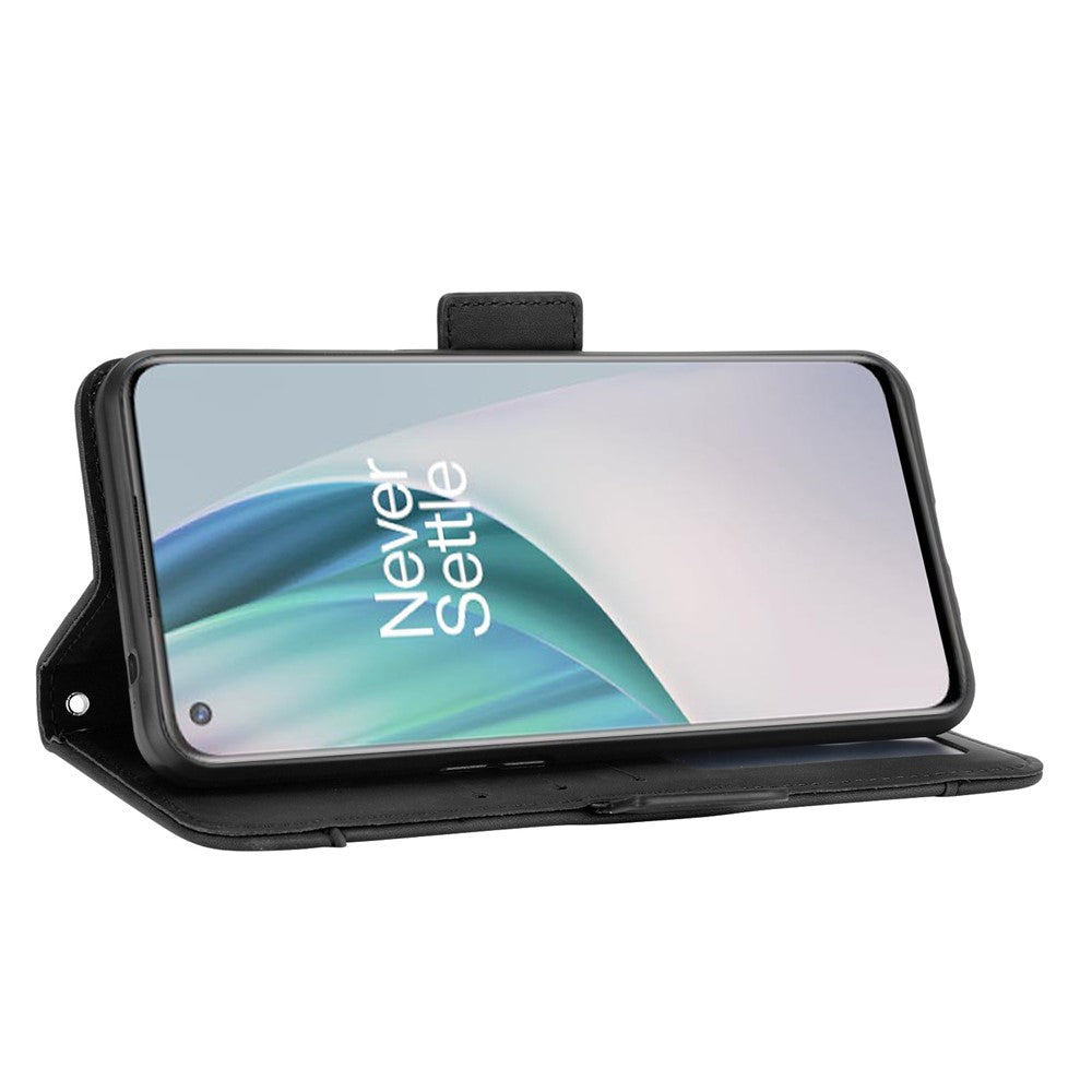 Multiple Card Slots Leather Wallet Mobile Phone Case for OnePlus Nord N10 5G