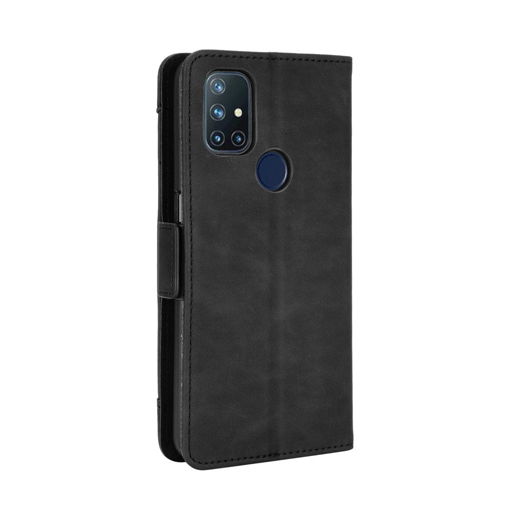 Multiple Card Slots Leather Wallet Mobile Phone Case for OnePlus Nord N10 5G