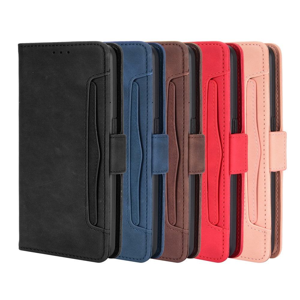 Multiple Card Slots Leather Wallet Mobile Phone Case for OnePlus Nord N10 5G