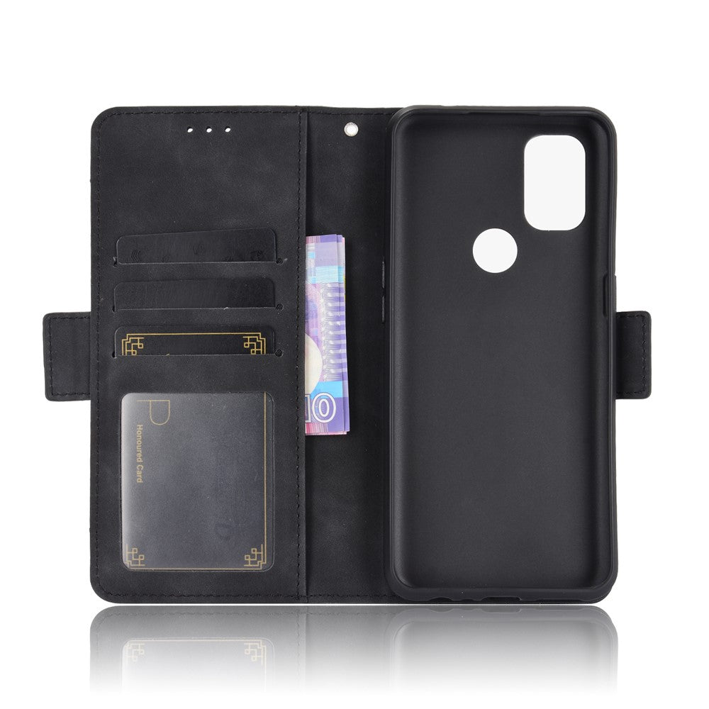 Multiple Card Slots Leather Wallet Mobile Phone Case for OnePlus Nord N10 5G