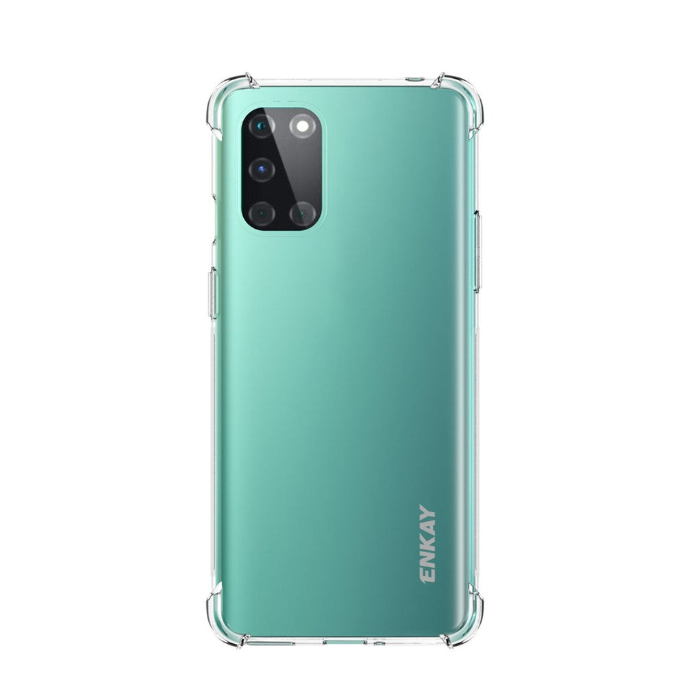 HAT-PRINCE ENKAY ENK-PC063 Stötsäkert Genomskinligt TPU-skal för OnePlus 8T