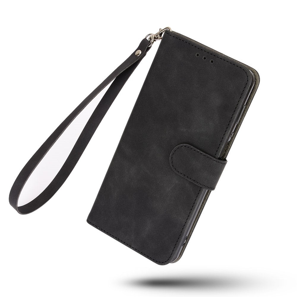 Skin-touch PU Leather Wallet Cell Phone Shell for OnePlus Nord N10 5G