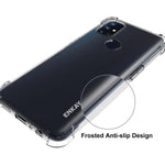 ENKAY HAT PRINCE Stötsäkert, genomskinligt TPU-mobilskal, halkfritt fodral för OnePlus Nord N10 5G