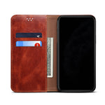 Vaxigt Crazy Horse-texturerat TPU- + PU-läderskal till OnePlus 8T