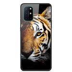 Mönstertryckt glas + TPU + PC-kombinationsskal för OnePlus 8T