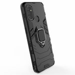 Cool Guard Ring Hållare Kickstand för OnePlus Nord N100 PC TPU Hybridskal