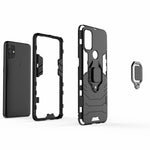 Cool Guard 2-i-1 Ringhållare Kickstand för OnePlus Nord N10 5G PC TPU Hybridskal
