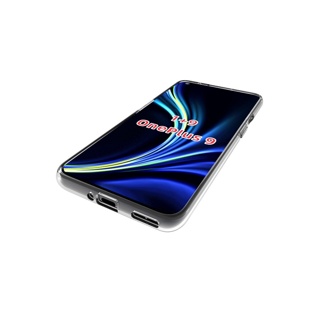 10 st/förpackning för OnePlus 9 (EU/US) (IN/CN) mobilskal vattenstämpelbeständigt flexibelt TPU-fodral