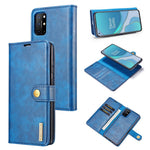 DG.MING Wallet Split Læder Cover Aftageligt 2-i-1 PC Bagcover til OnePlus 8T