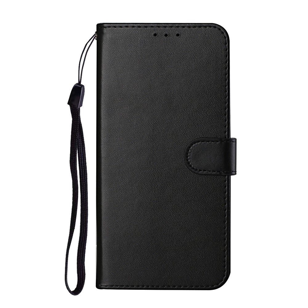 Enfärgat läderskyddande skal stativ plånbok magnetisk stängning flipfodral för OnePlus 8T