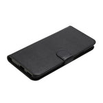Ensfarvet Beskyttelsescover i Læder med Stander, Pung og Magnetisk Lukning til OnePlus 8T