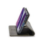 AUTSPACE A01-serien RFID-blockerande retro matt läderfodral plånbok för OnePlus 8T