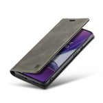 AUTSPACE A01-serien RFID-blockerande retro matt läderfodral plånbok för OnePlus 8T