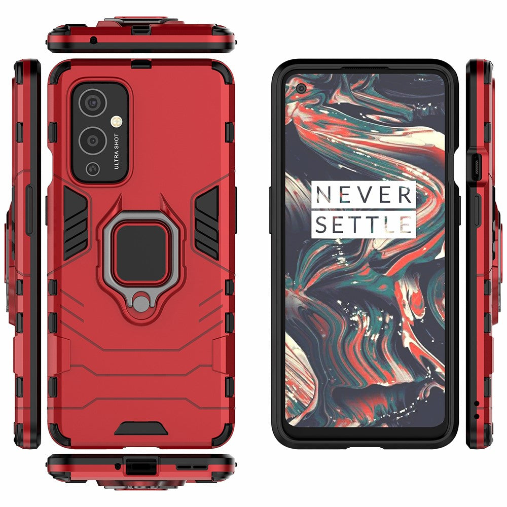 Cool Guard PC + TPU Hybrid Mobilskal för OnePlus 9 (EU / US-version) med Stöd