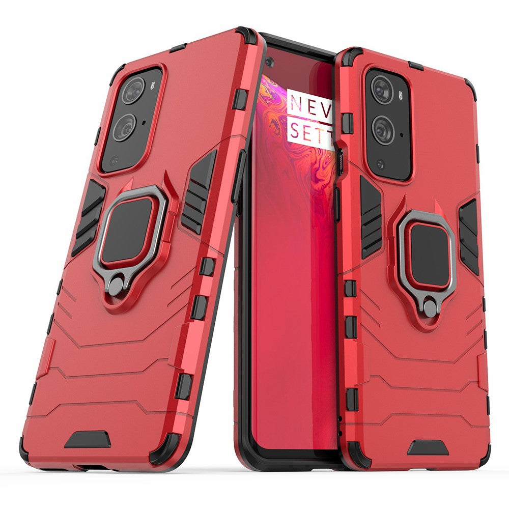 For OnePlus 9 Pro 2 in 1 Cool Guard PC + TPU Hybrid Mobile Case with Kickstand