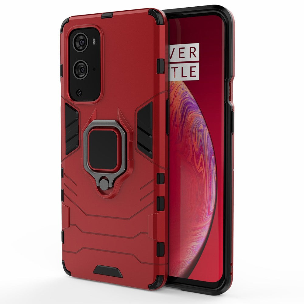 OnePlus 9 Pro 2-i-1 Cool Guard PC + TPU Hybrid Mobilskal med Stativ