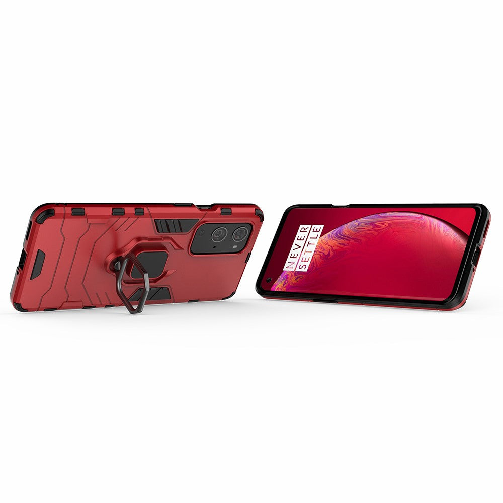 OnePlus 9 Pro 2-i-1 Cool Guard PC + TPU Hybrid Mobilskal med Stativ