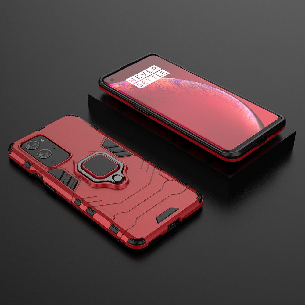 OnePlus 9 Pro 2-i-1 Cool Guard PC + TPU Hybrid Mobilskal med Stativ