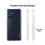HAT PRINCE ENKAY ENK-PC099 4 Hörn Förtjockad Kudde Halkfri Stötsäker Genomskinlig TPU-Skal till OnePlus 9 (EU/US-version) (IN/CN-version)