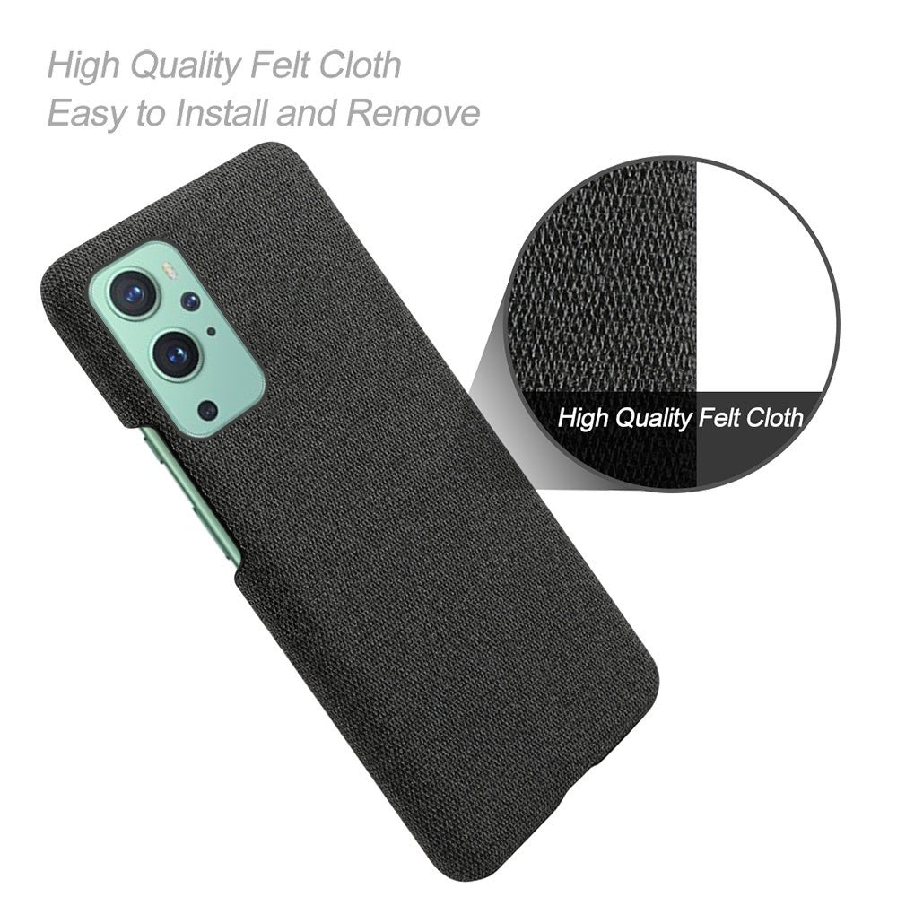Tygstrukturerat plastskal för OnePlus 9 (EU/US-version)