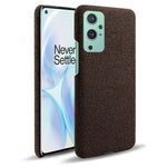 Tygstrukturerat plastskal för OnePlus 9 (EU/US-version)