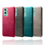 PU-läderbelagt PC-mobilskal för OnePlus 9 (EU/US-version) Skyddande skal