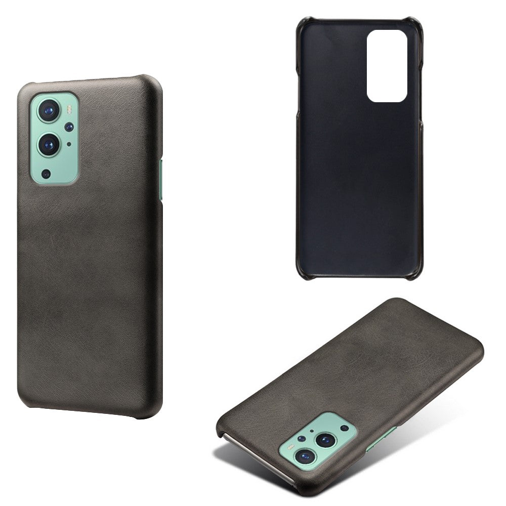 PU-læderbelagt PC-telefoncover til OnePlus 9 Pro